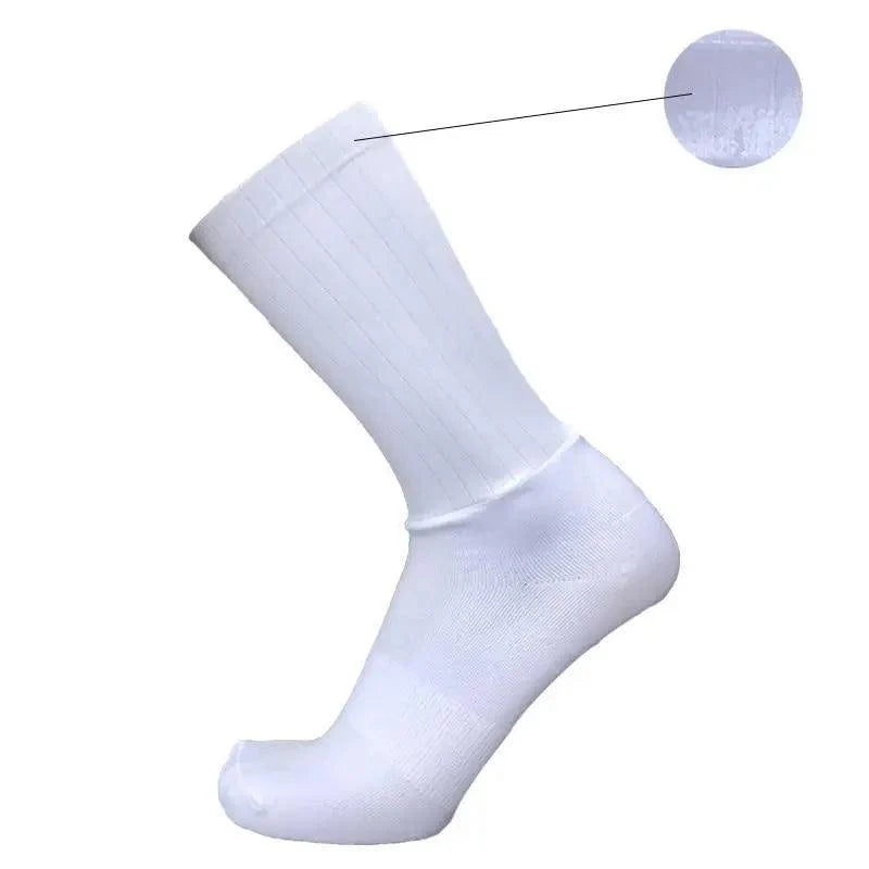Chaussettes de cyclisme respirantes et élégantes pour hommes - Design moderne