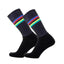 Chaussettes de cyclisme respirantes et élégantes pour hommes - Design moderne