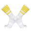 Chaussettes de cyclisme respirantes et élégantes pour hommes - Design moderne