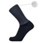 Chaussettes de cyclisme respirantes et élégantes pour hommes - Design moderne