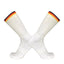 Chaussettes de cyclisme respirantes et élégantes pour hommes - Design moderne