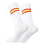 Chaussettes de cyclisme respirantes et élégantes pour hommes - Design moderne