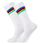 Chaussettes de cyclisme respirantes et élégantes pour hommes - Design moderne