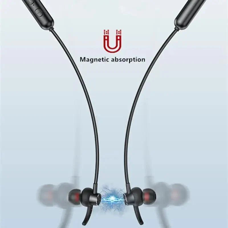 Premium Wireless Bluetooth Earbuds - Magnetic Sports Headphones with Noise Cancellation & IPX6 Waterproof - Korvel