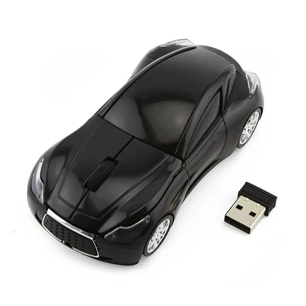Stylish Wireless Sports Car Mouse - Ergonomic Mini Design