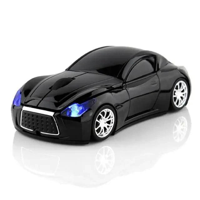 Stylish Wireless Sports Car Mouse - Ergonomic Mini Design
