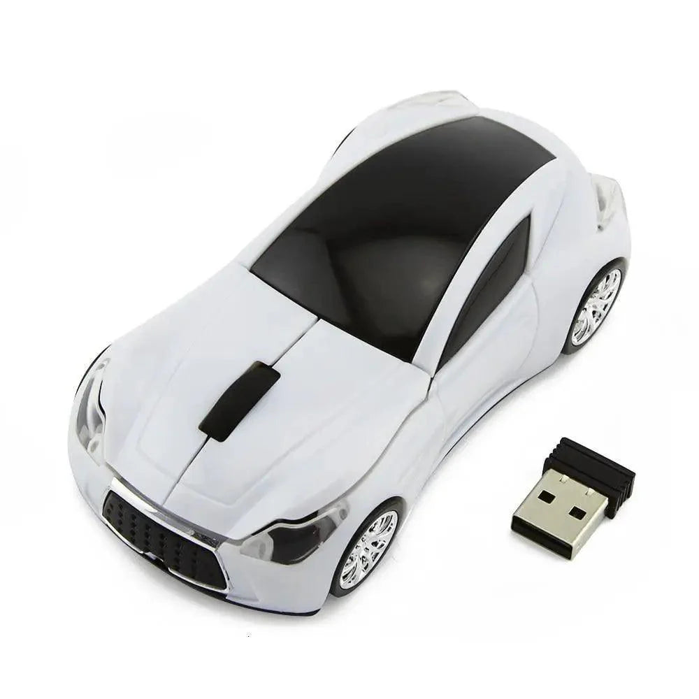 Stylish Wireless Sports Car Mouse - Ergonomic Mini Design