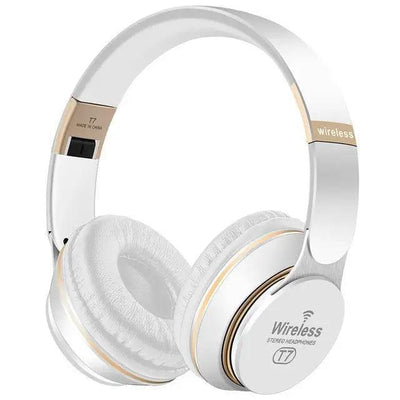 Premium Wireless 3D Stereo Over-Ear Headphones with Mic
