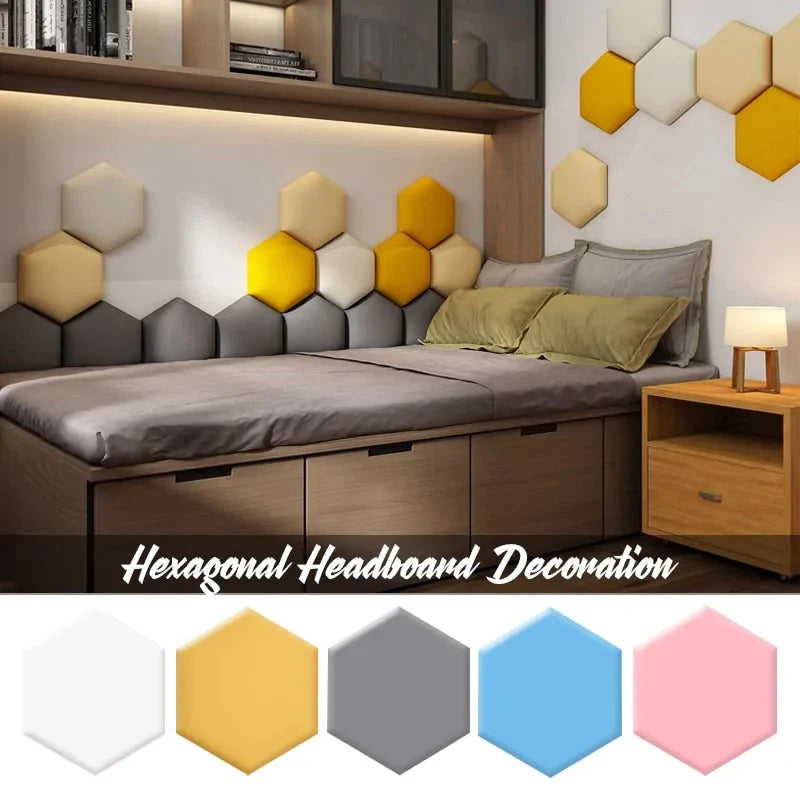 Tête de lit hexagonale Room Loft