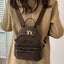 Suede Adjustable Strap Backpack Bag - Korvel