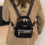 Suede Adjustable Strap Backpack Bag - Korvel