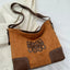 Suede Patch Adjustable Strap Tote Bag - Korvel