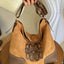 Suede Patch Adjustable Strap Tote Bag - Korvel