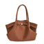 Suede tote bag for women in autumn and winter, high-end and niche design, large capacity commuting retro handbag - Korvel