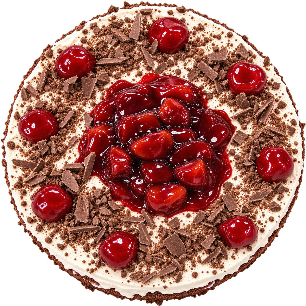 Pastel de Selva Negra Sin Azúcar Andy Anand - Amigable con Keto, 2.8 lbs
