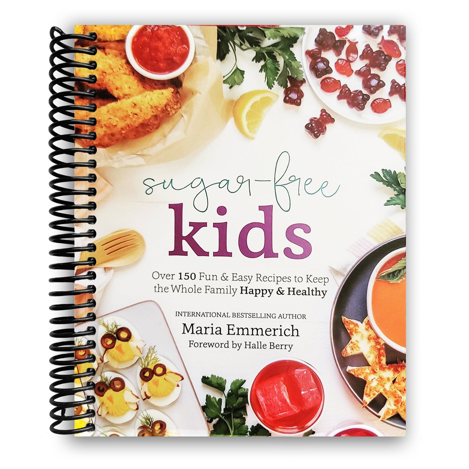 Sugar-Free Kids: 150+ Delicious Recipes for Healthy Family Meals (Spiral Bound) - Korvel