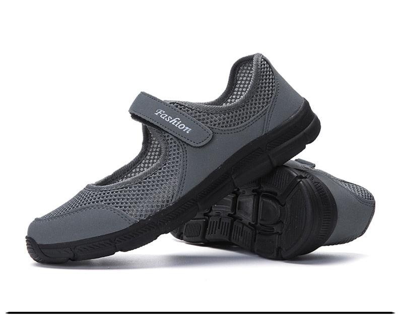 Baskets respirantes d'été pour femmes - Chaussures plates légères