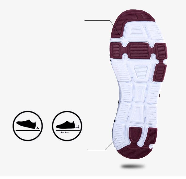 Baskets respirantes d'été pour femmes - Chaussures plates légères