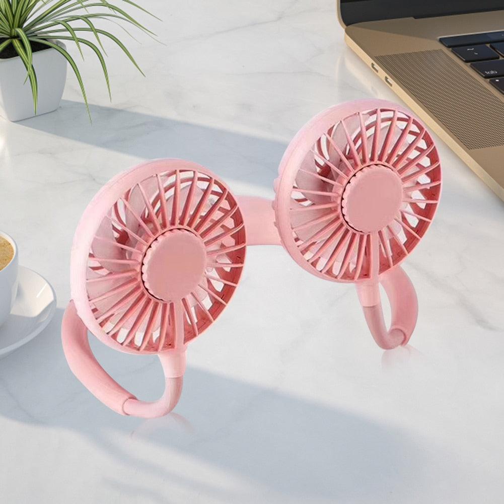 Ventilateur de cou rechargeable portable pour un confort en extérieur