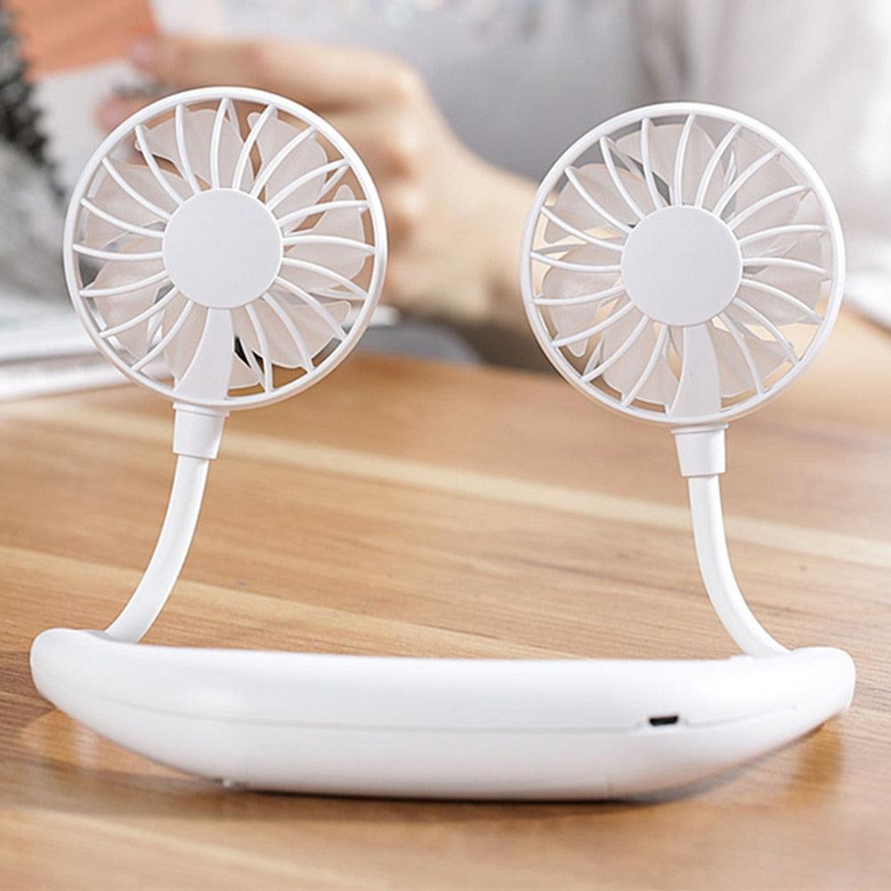 Ventilateur de cou rechargeable portable pour un confort en extérieur