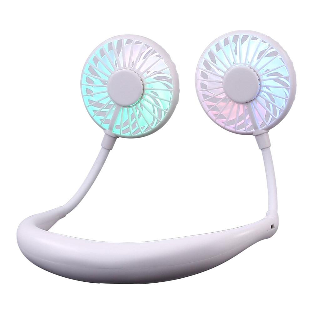Ventilateur de cou rechargeable portable pour un confort en extérieur