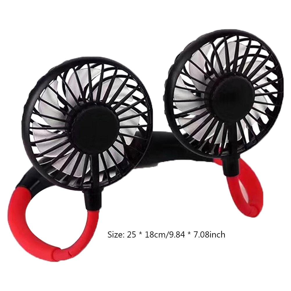 Ventilateur de cou rechargeable portable pour un confort en extérieur