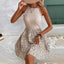 Summer lace patchwork slim fit dress elegant sleeveless mini dress - Korvel