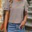 Summer long sleeved pullover printed shirt for women - Korvel