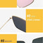 Gafas de sol cuadradas de lujo para mujeres - Elegante eyewear con protección UV