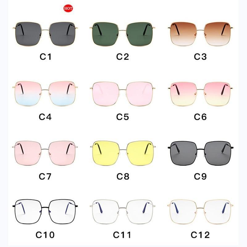 Gafas de sol cuadradas de lujo para mujeres - Elegante eyewear con protección UV