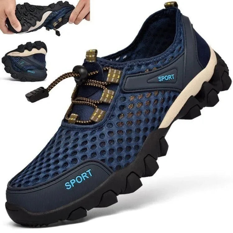 Zapatos Deportivos de Malla Transpirables para Hombre para Actividades al Aire Libre