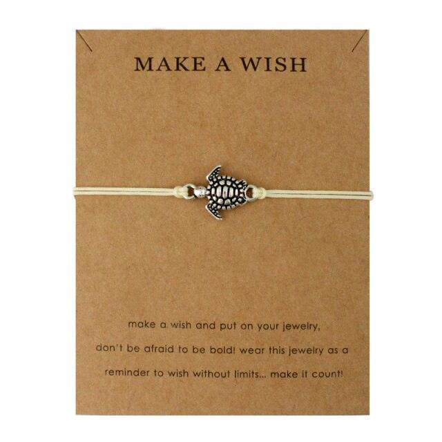 Adjustable Sea Turtles Charm Bracelet for All