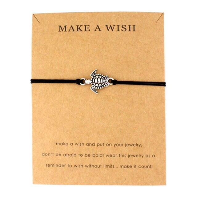 Adjustable Sea Turtles Charm Bracelet for All