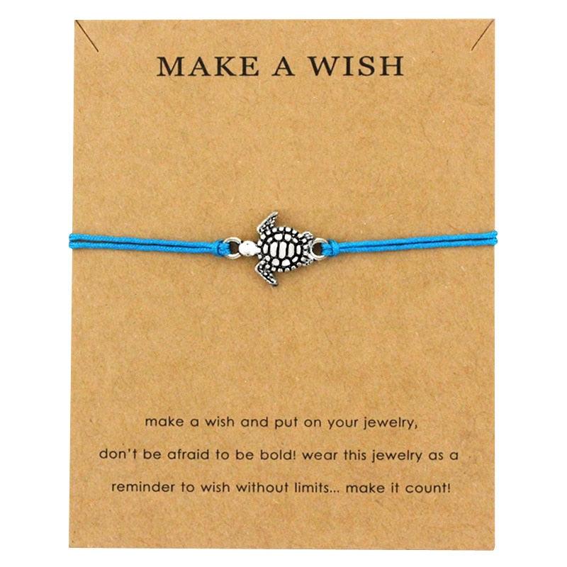 Adjustable Sea Turtles Charm Bracelet for All