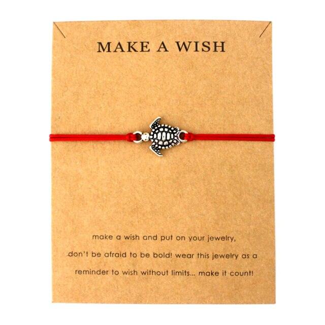 Adjustable Sea Turtles Charm Bracelet for All