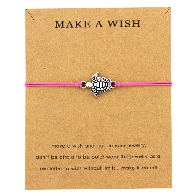 Adjustable Sea Turtles Charm Bracelet for All