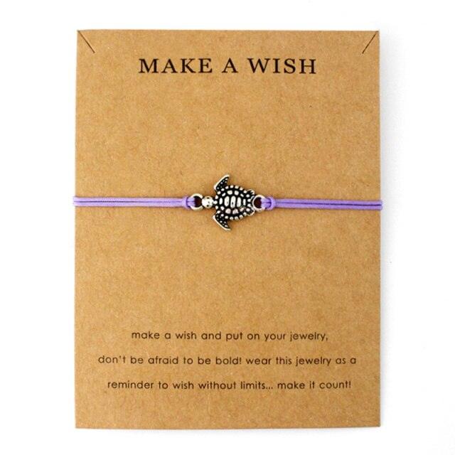 Adjustable Sea Turtles Charm Bracelet for All