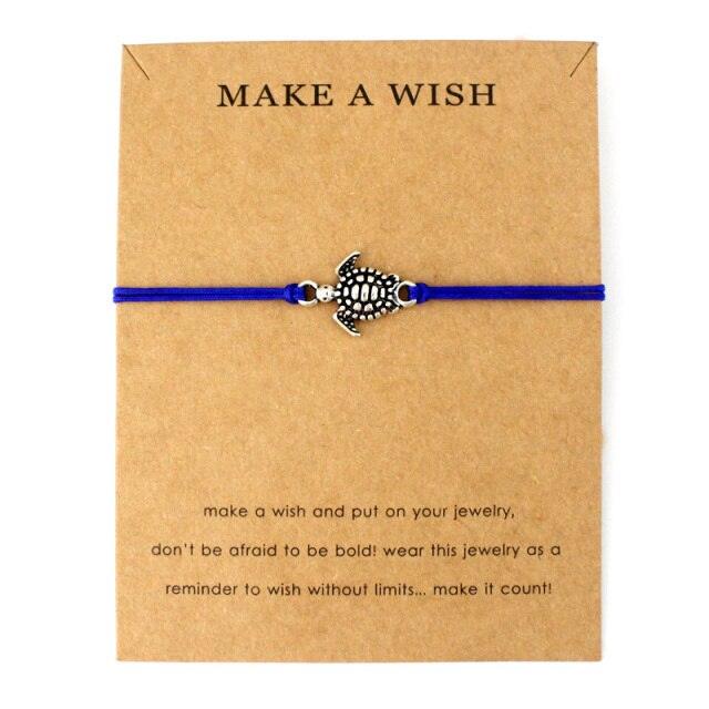 Adjustable Sea Turtles Charm Bracelet for All