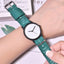 Reloj de Cuarzo para Mujer de Estilo Elegante de Verano con Correa de Nylon