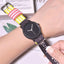 Reloj de Cuarzo para Mujer de Estilo Elegante de Verano con Correa de Nylon