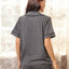 Summer thin short sleeved cardigan shorts pajama women - Korvel