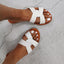 Chic Summer Flat Sandals for Women - Stylish & Comfortable Slip-Ons - Korvel