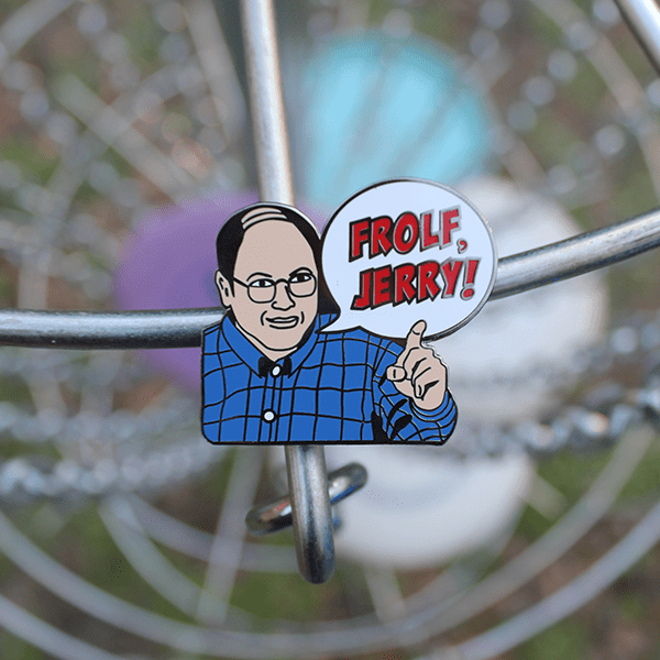 "Frolf, Jerry!" ¡Verano de George! Pin - Mariposa de Metal