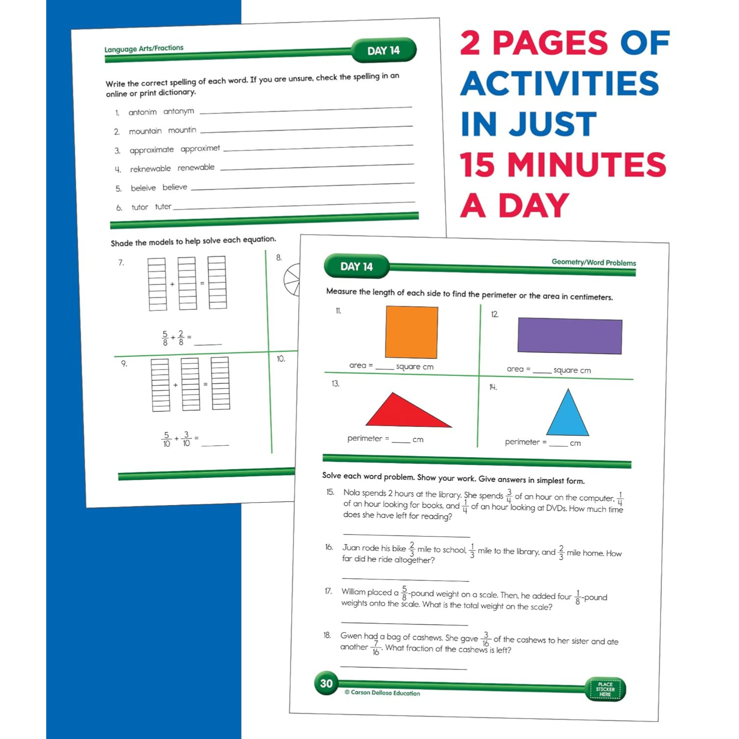 Summer Bridge Activities Workbook: Bridging Grades 4 to 5 in Just 15 Minutes a Day (Spiral Bound) - Korvel