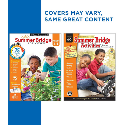 Summer Bridge Activities Workbook: Bridging Grades 4 to 5 in Just 15 Minutes a Day (Spiral Bound) - Korvel