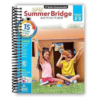 Engaging Summer Learning Workbook: 2nd to 3rd Grade Activities (Spiral Bound) - Korvel