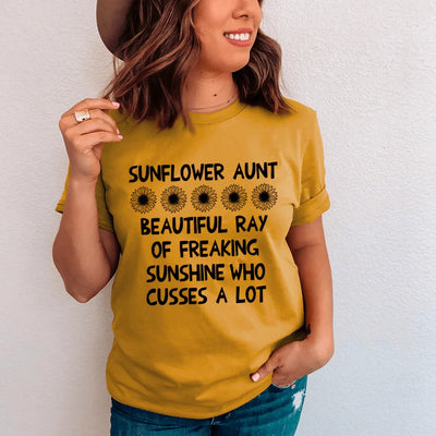 Sunflower Aunt Tee - Korvel