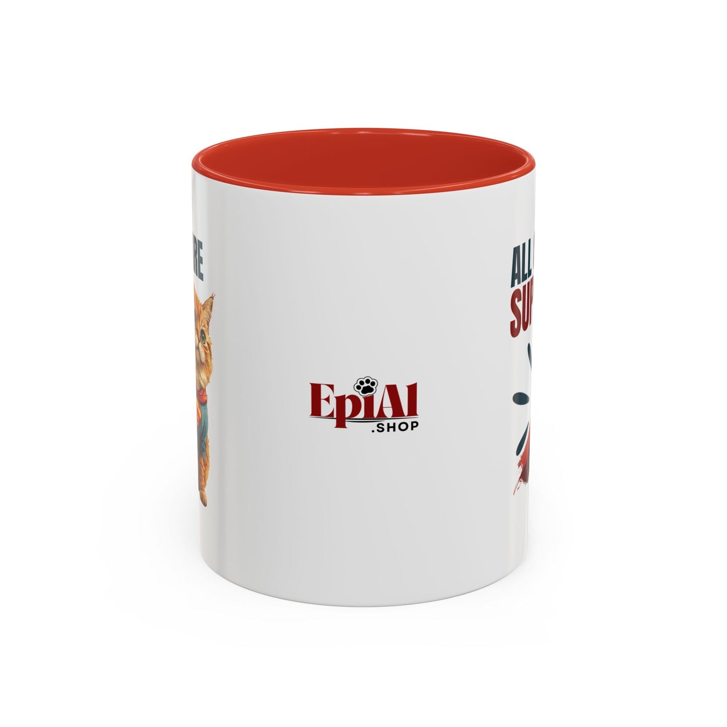 Taza de Acento Super Gato - Utensilios de Bebida Divertidos para Amantes de los Gatos