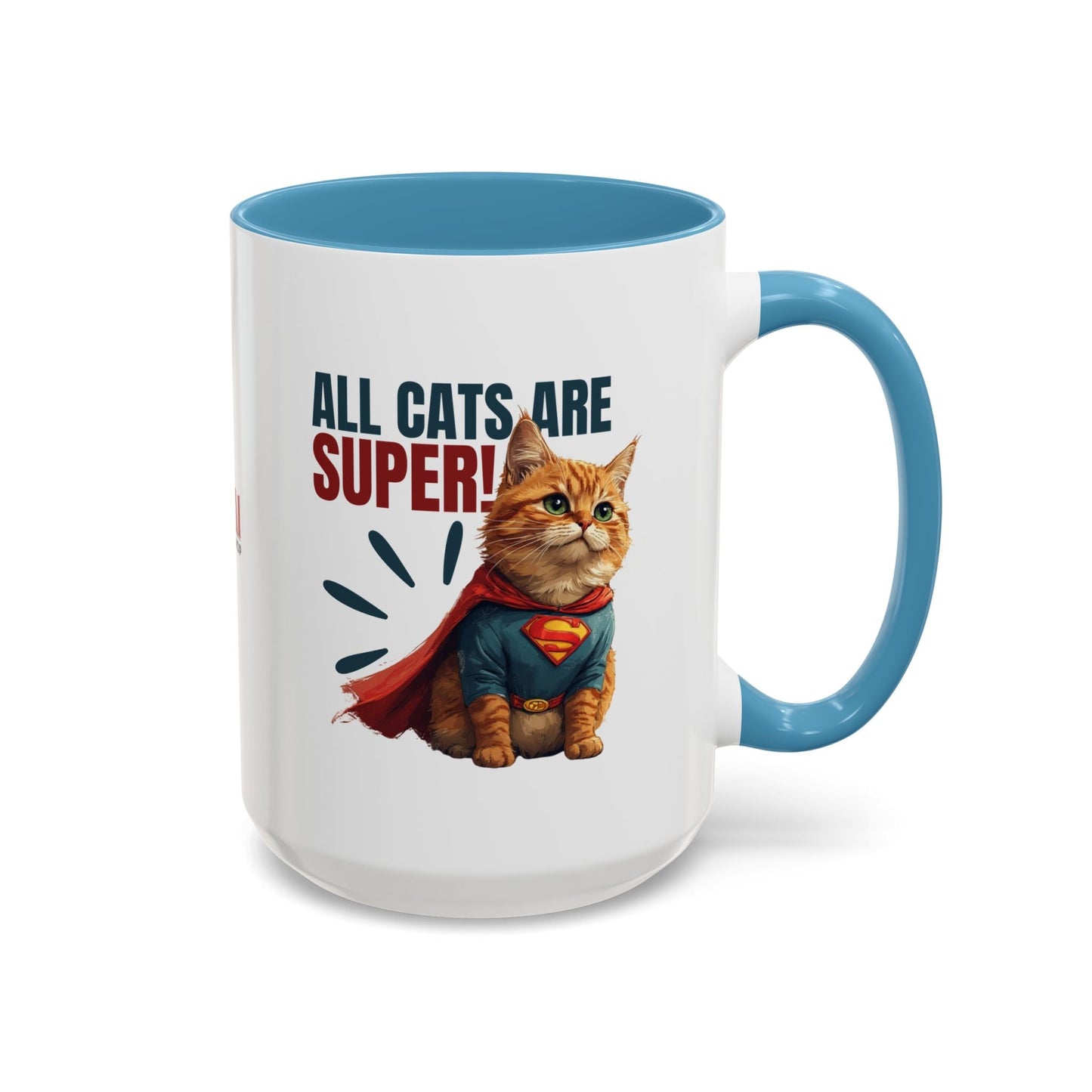 Taza de Acento Super Gato - Utensilios de Bebida Divertidos para Amantes de los Gatos