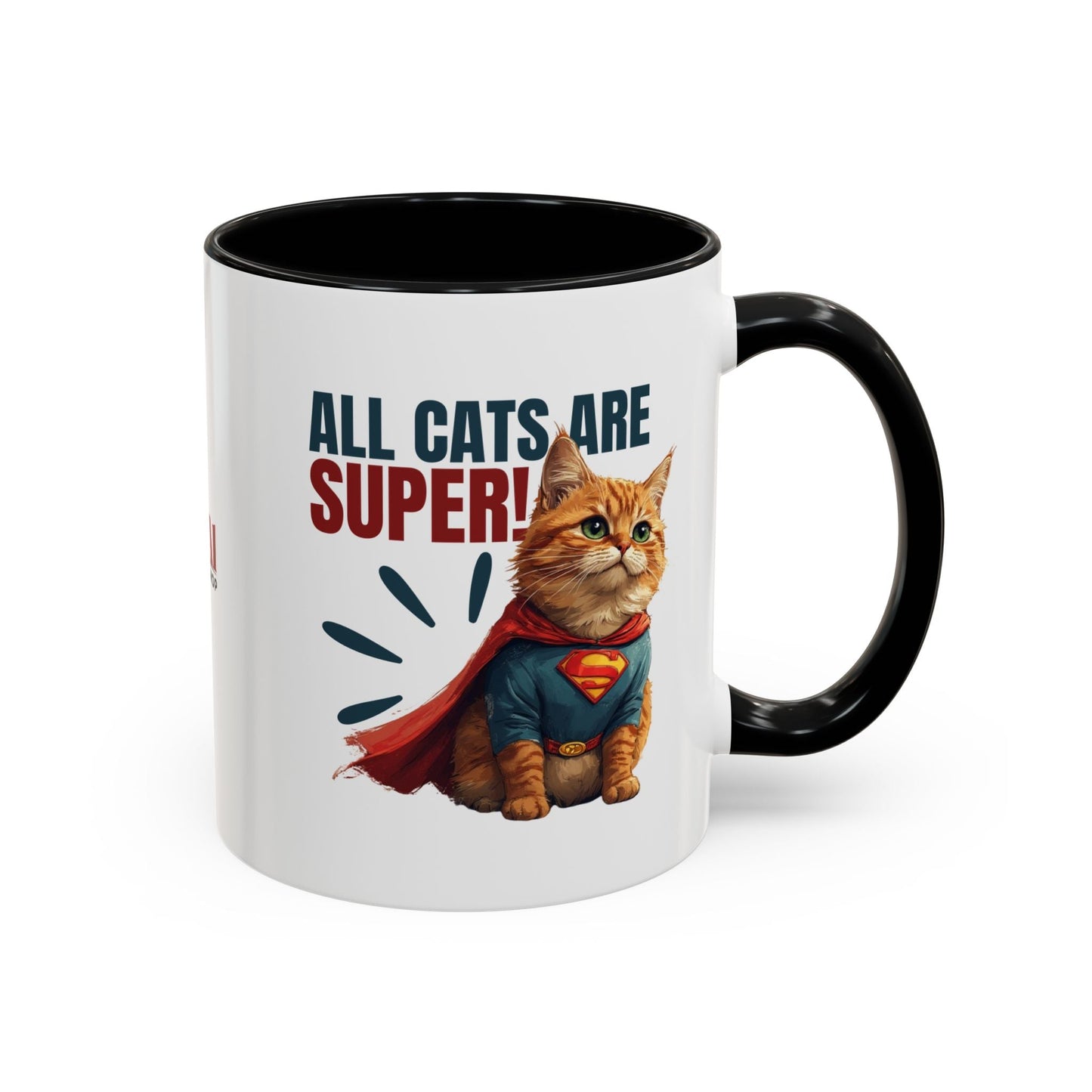 Taza de Acento Super Gato - Utensilios de Bebida Divertidos para Amantes de los Gatos